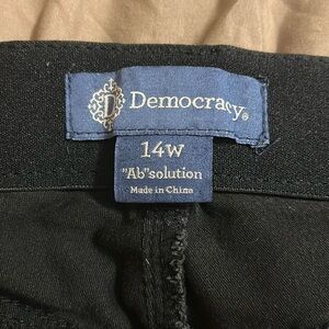 Black Bermuda shorts